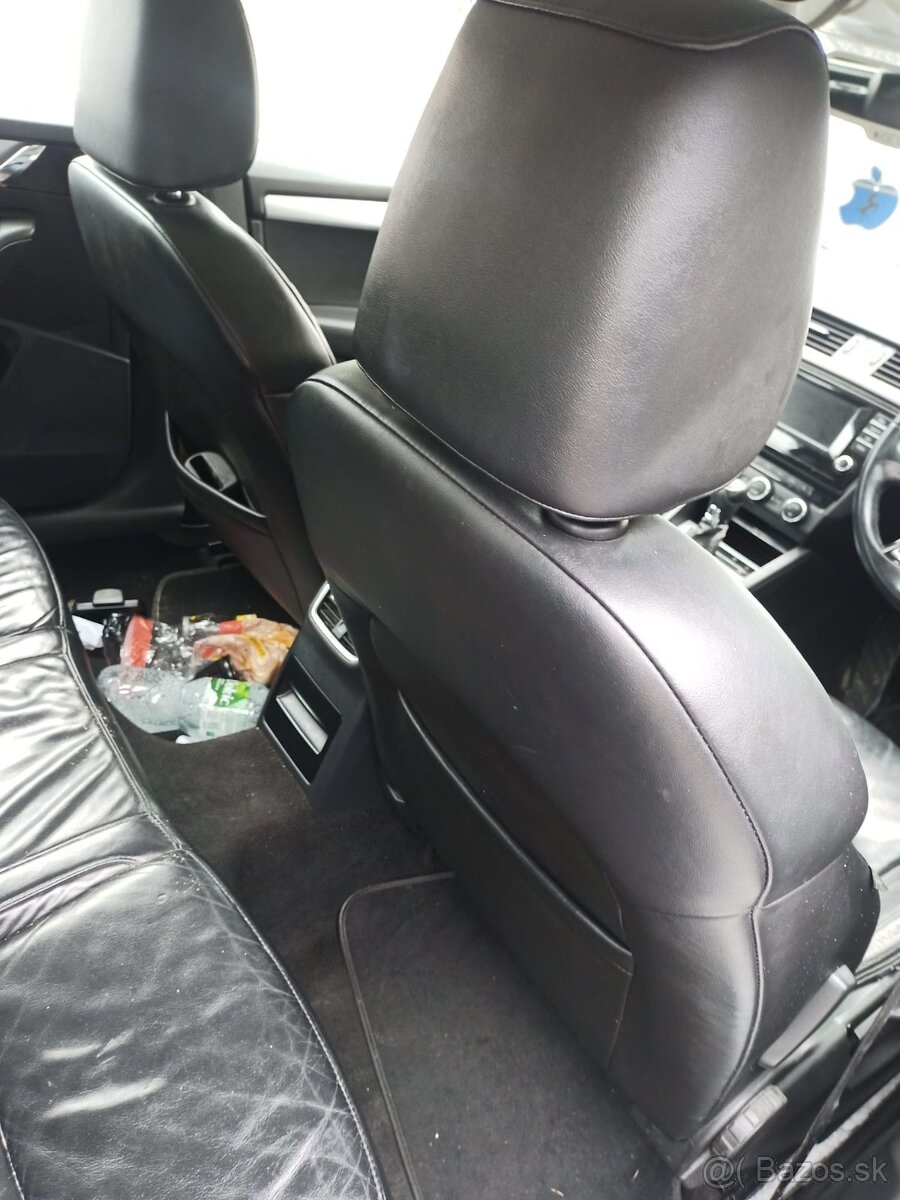 Kožené sedačky Škoda Octavia 3, combi