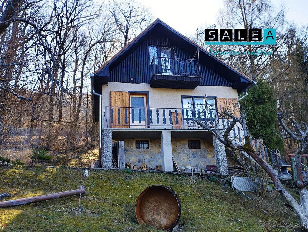 Na predaj veľmi pekná chata v obci Drietoma časť Branné o vý