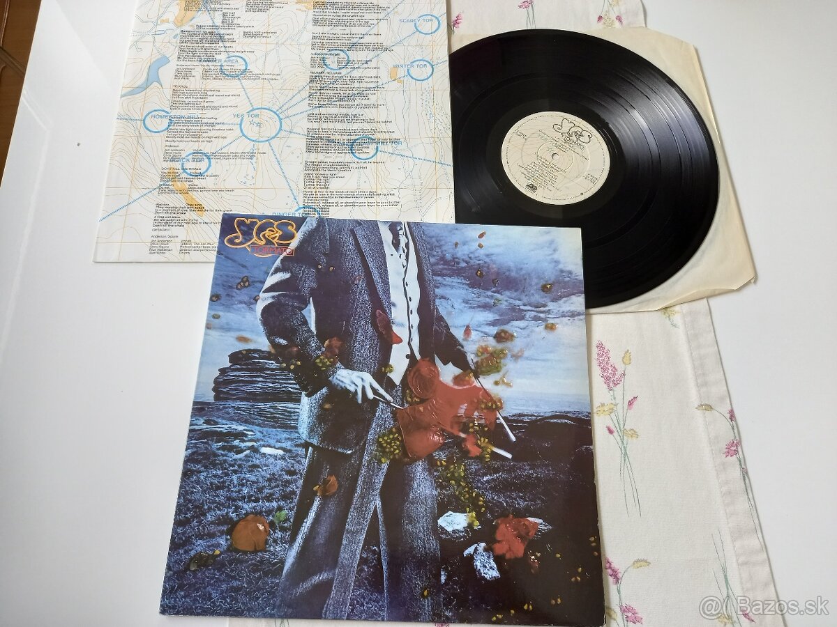 YES „Tormato“ /Atlantic 1978/+orig vnut obal/texty , top