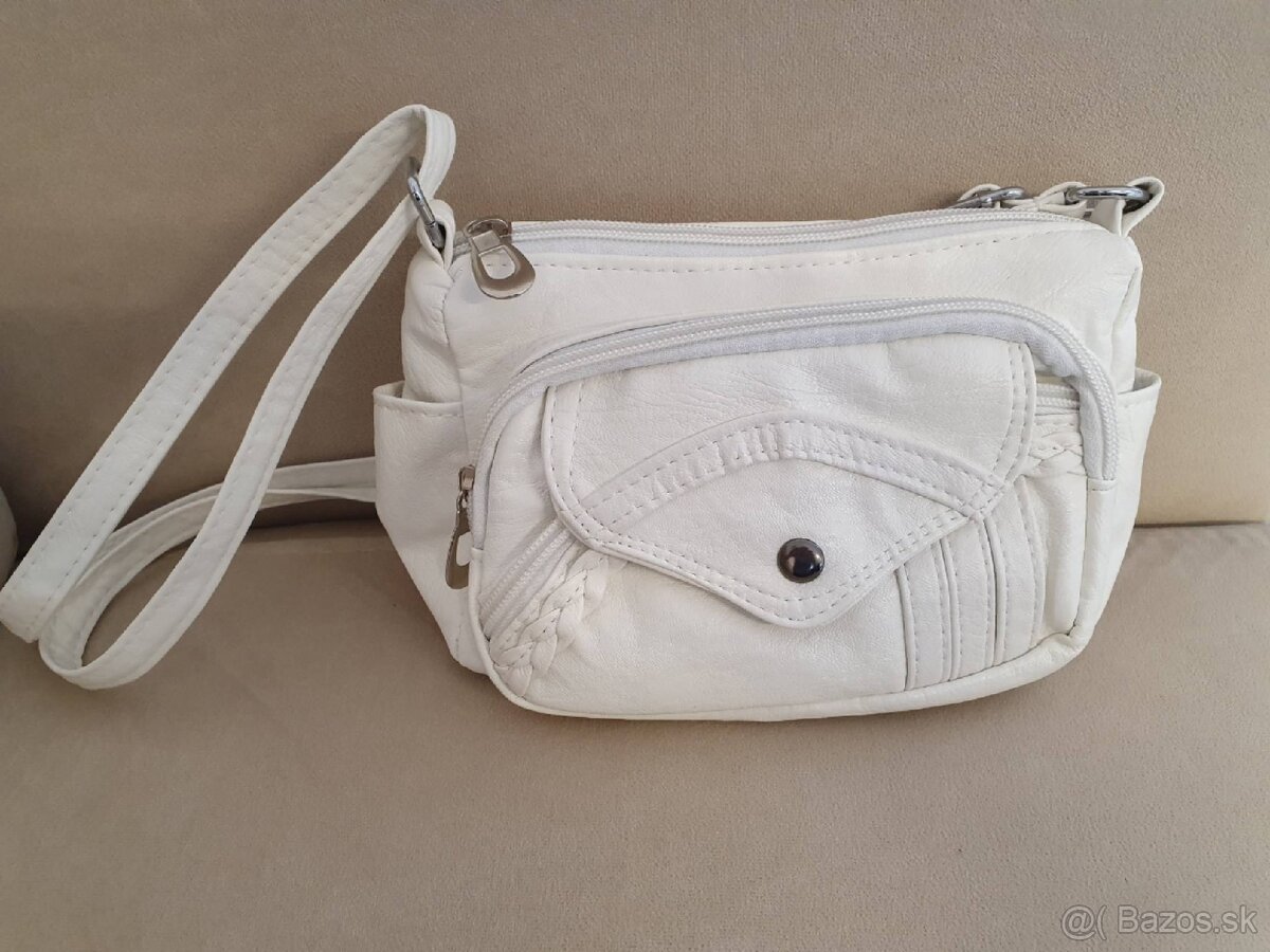 biela crossbody kabelka, nová