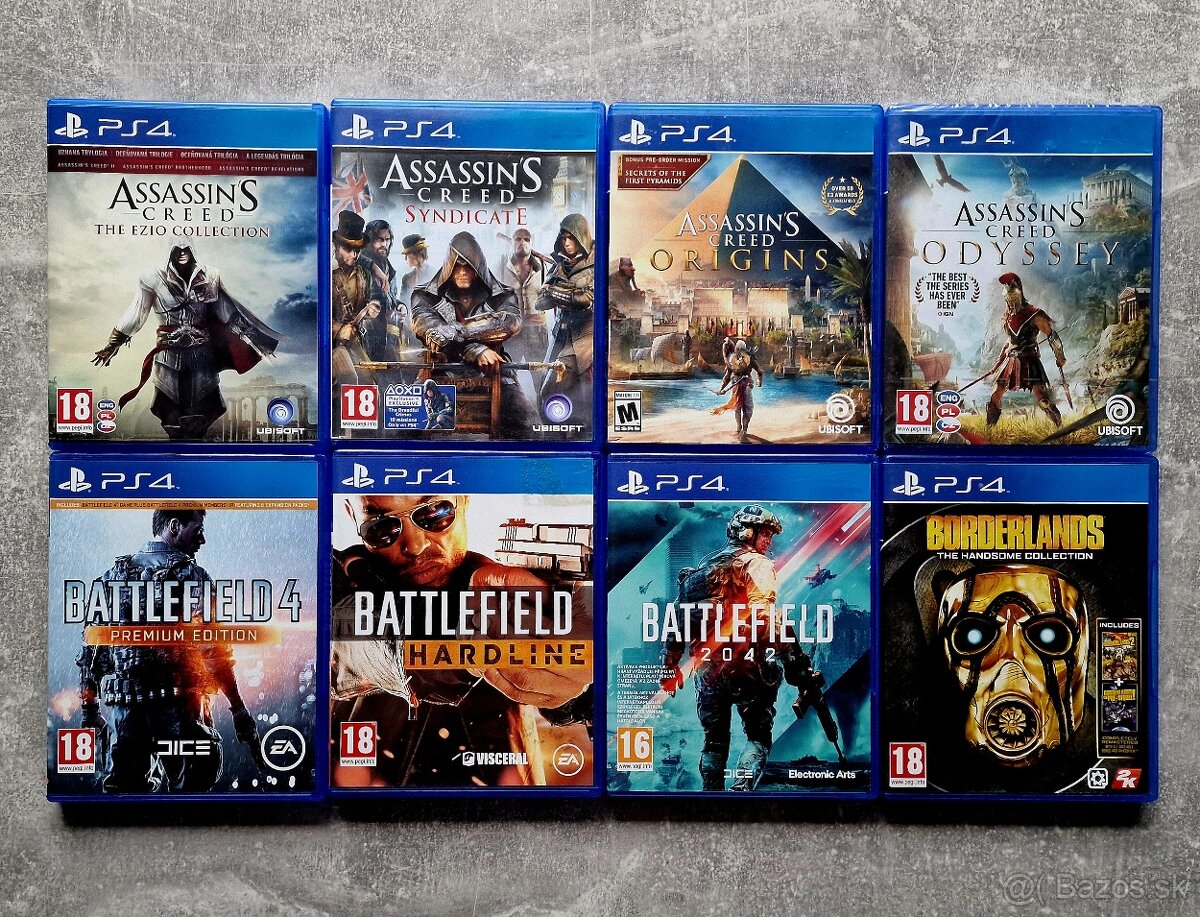 Hry na Playstation 4 (PS4) / Playstation 5 (PS5) - Rožňava