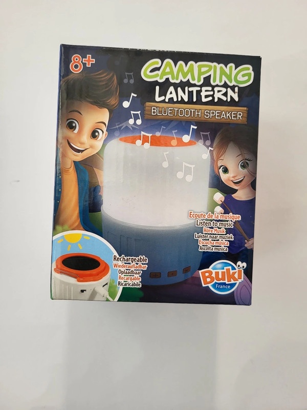 Buki - Kempingová lampa s reproduktorom