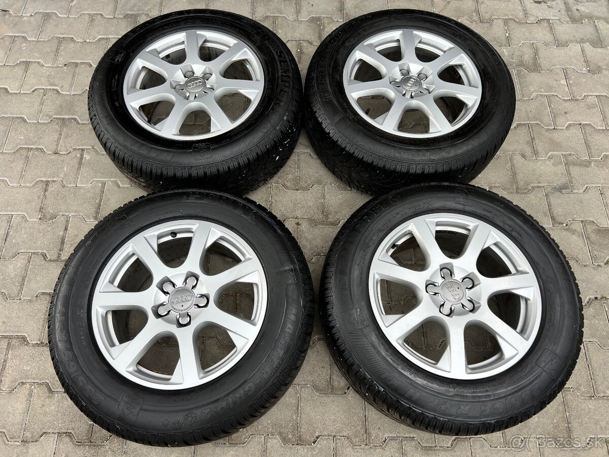 ZIMNÉ pneu + Elektróny 5x112 R17 AUDI