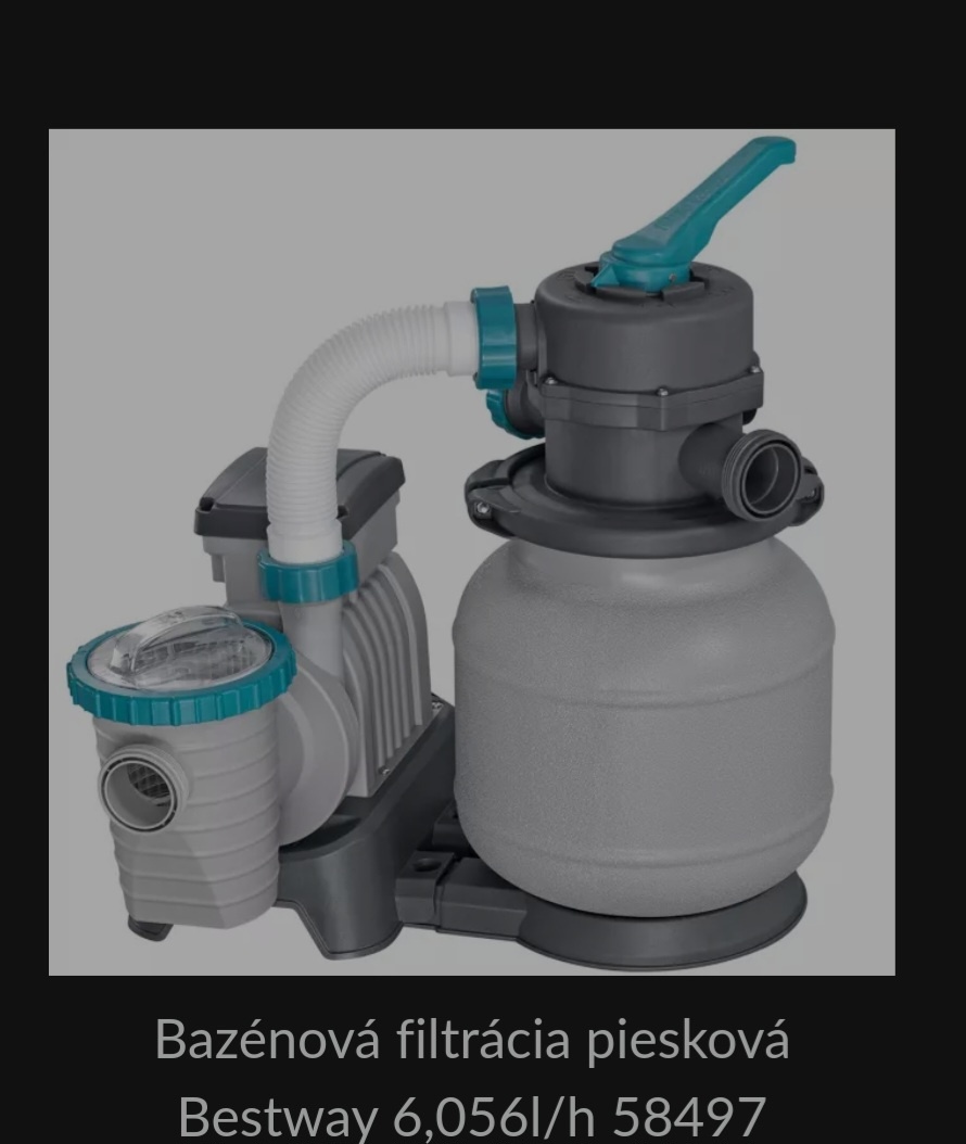 Filtracia na bazen