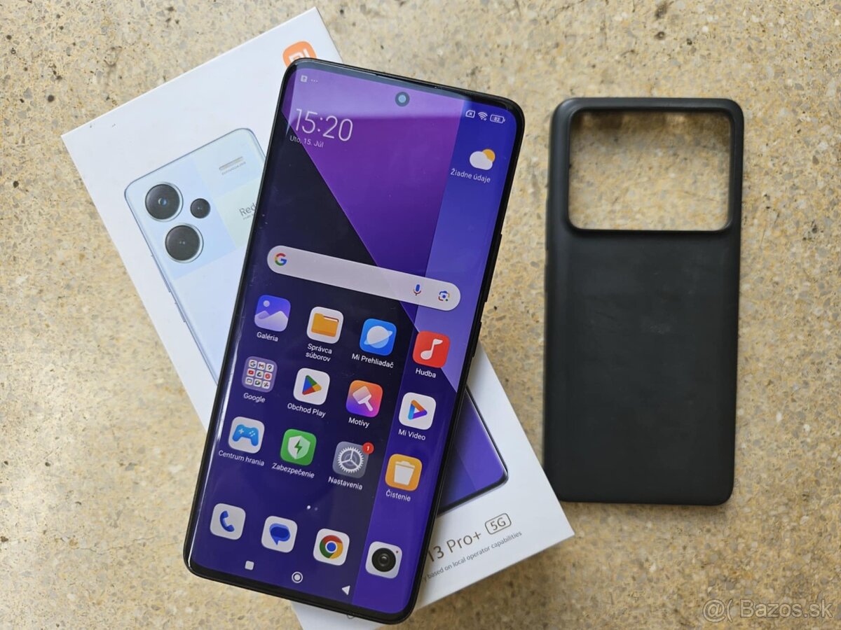 Xiaomi Redmi Note 13 Pro + 5G 12GB/512GB,cierny,zaruka