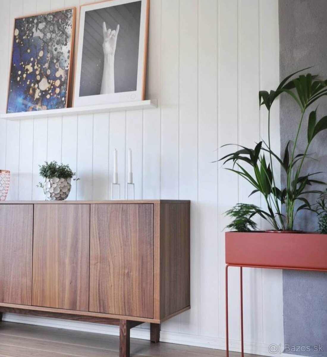 Stockholm komoda (biela)