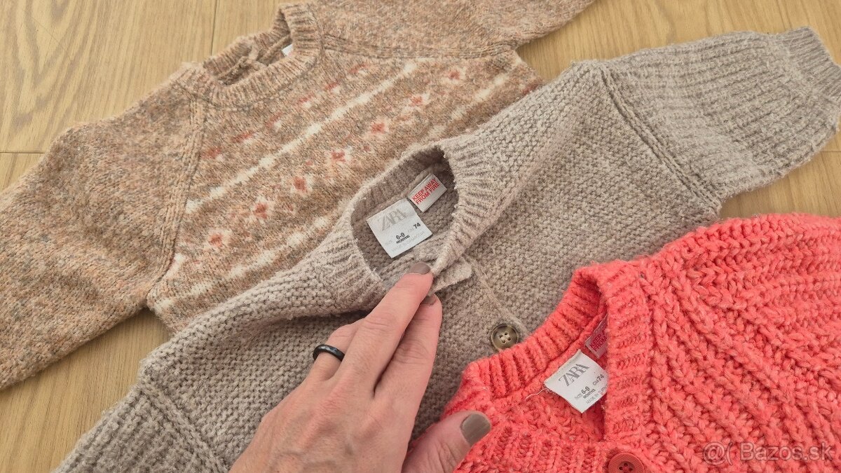 Dievcenske svetriky Zara