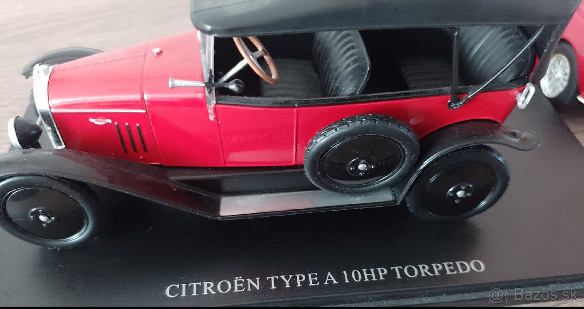 Predám Ford model T a Citroen type A 10HP Torpedo
