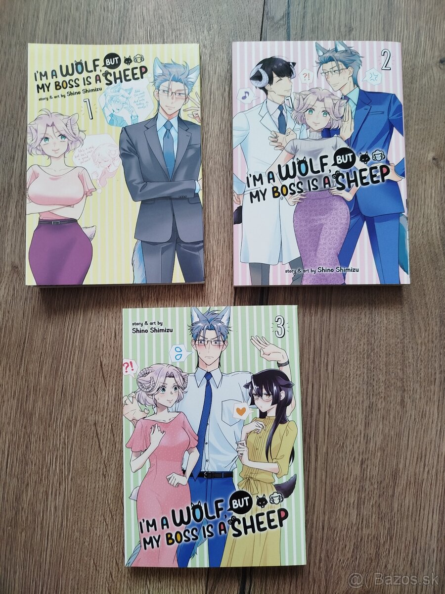 Manga I'm a wolf but my boss is a sheep
