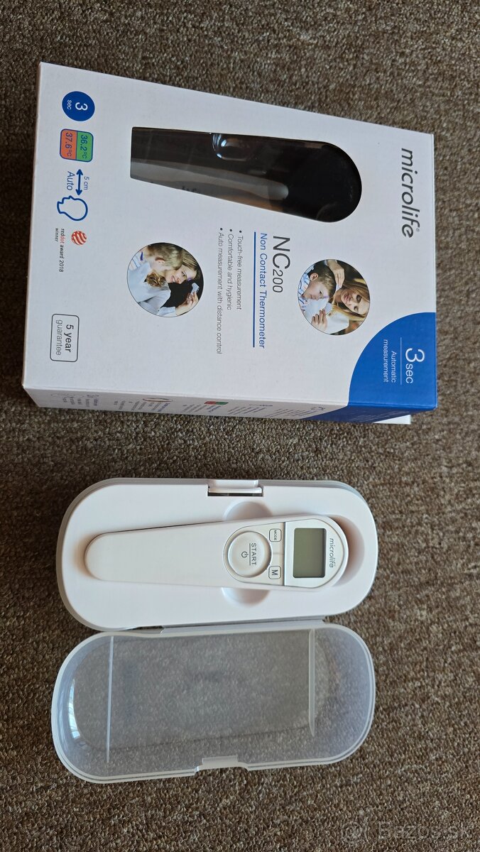 bezdotykovy teplomer