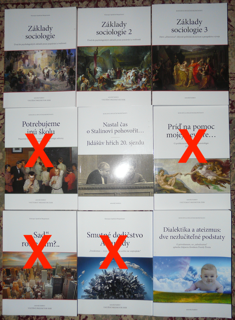 Knihy KSB (Koncepce Společné Bezpečnosti)