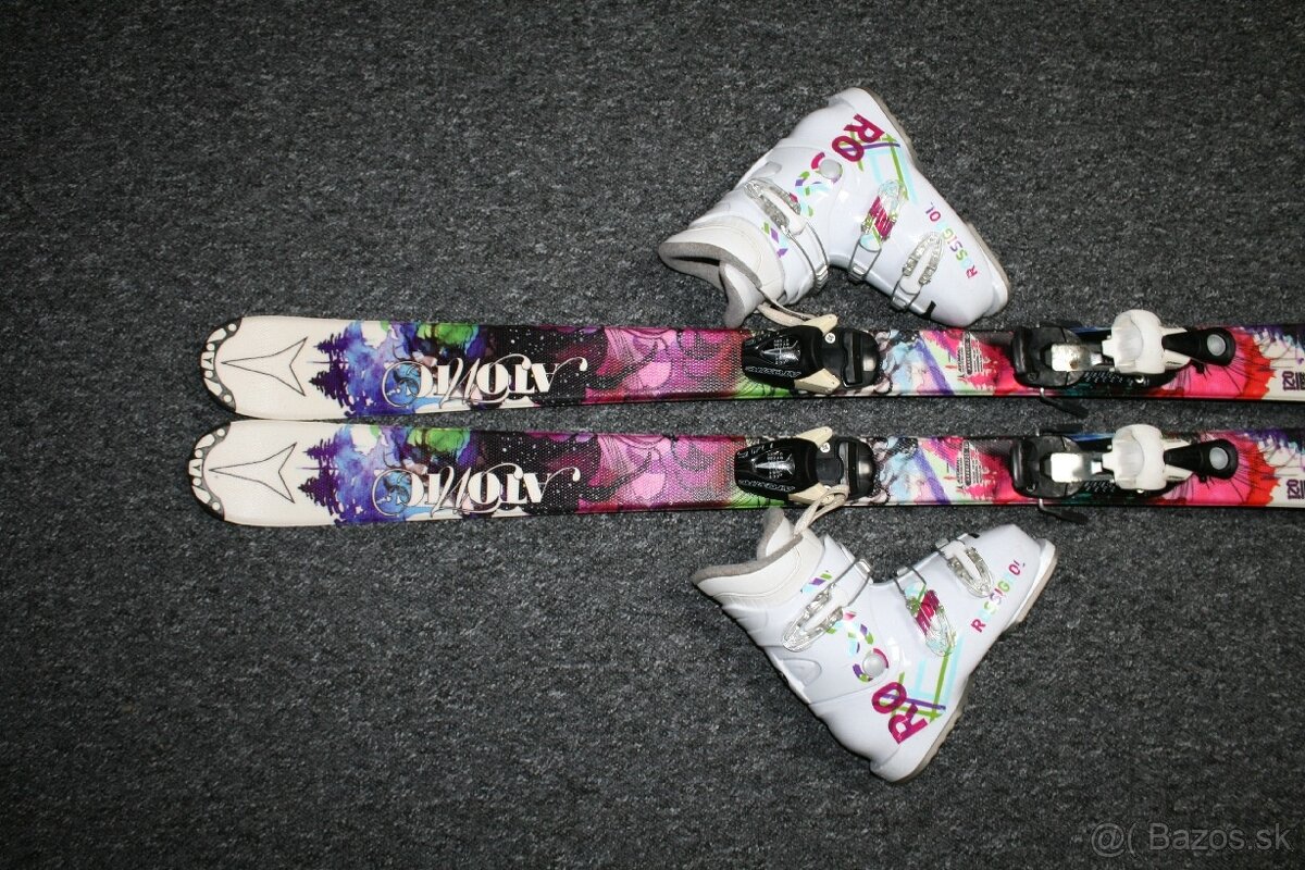dievcenské lyže atomic 120 cm