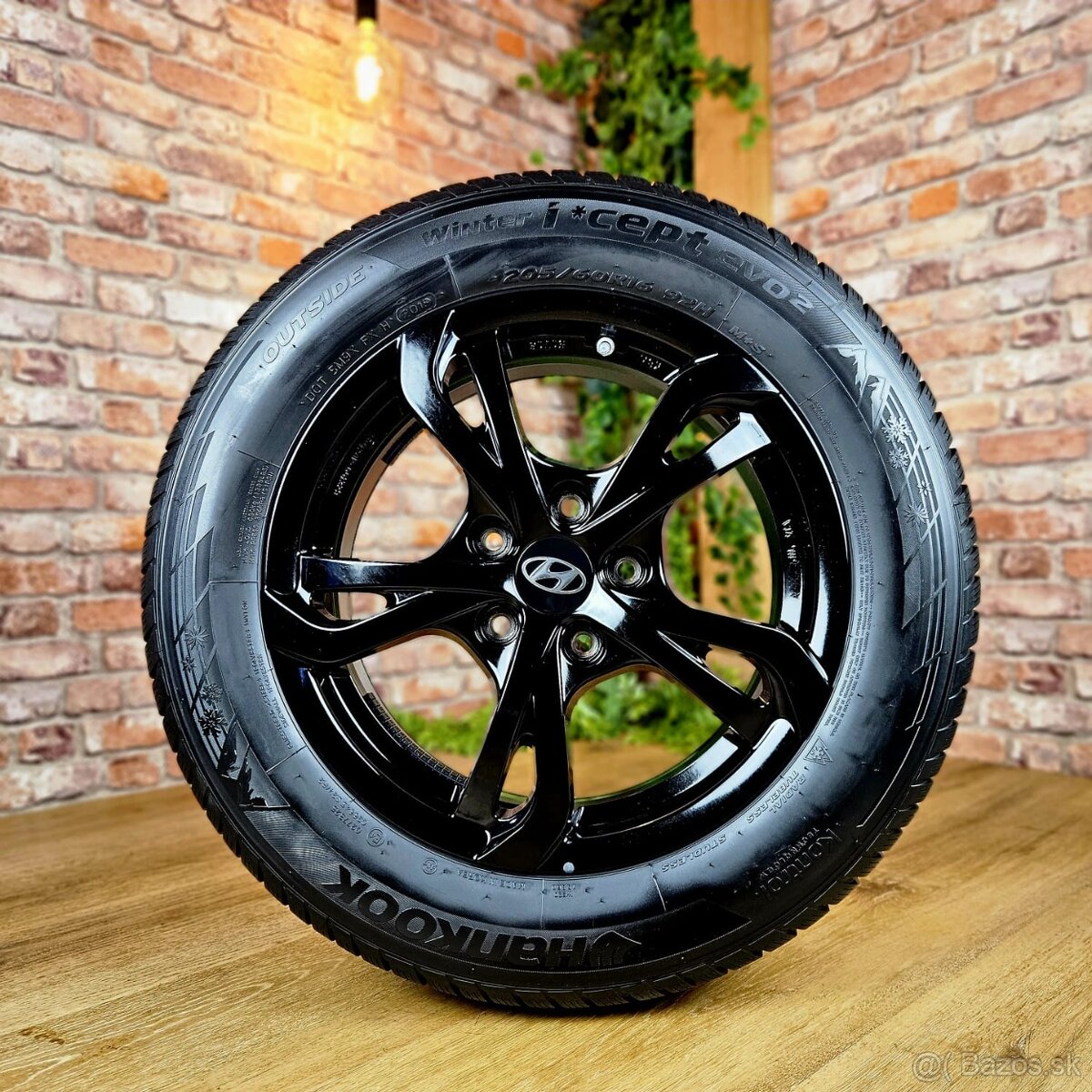 Alu R16 5x114 orig. HYUNDAI Kona + zimné 205/60R16
