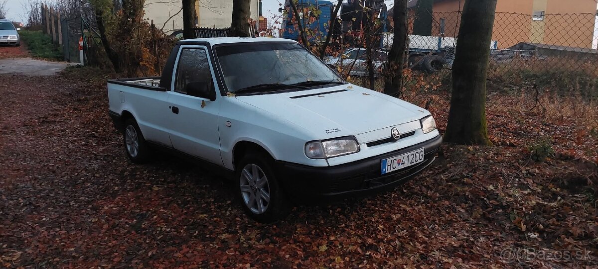 Škoda Felicia pickup 1.3 mpi 50kw+úpravy