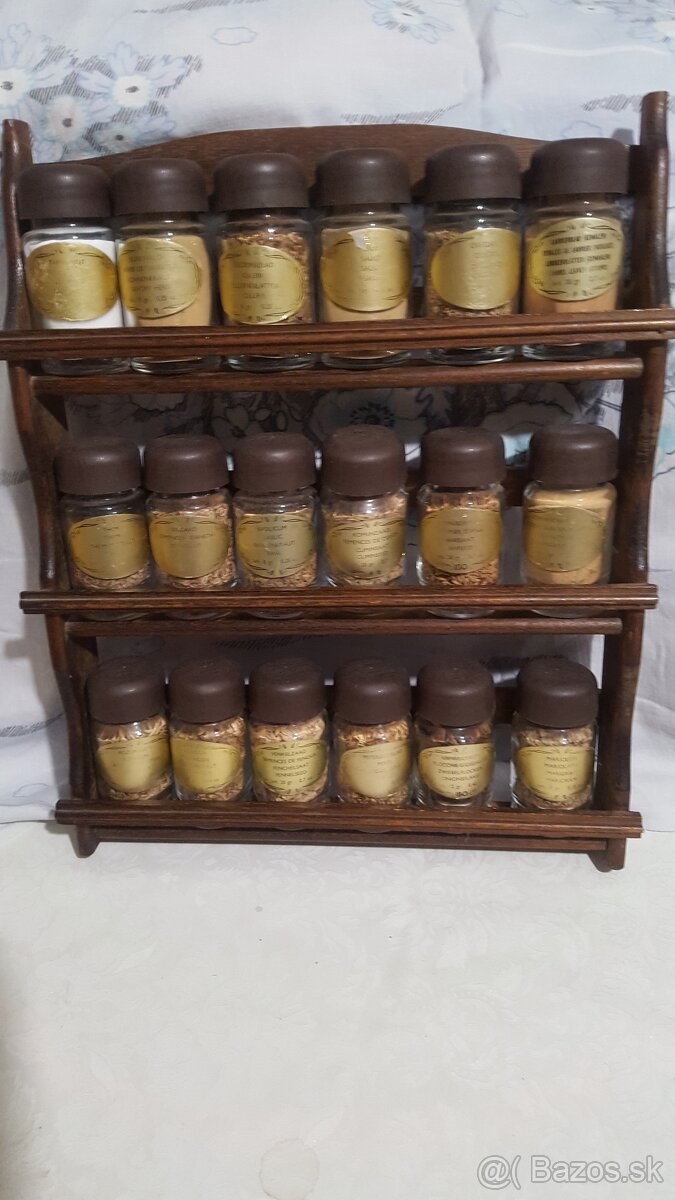 KORENIČKY - súprava -kuchynské potreby-RETRO