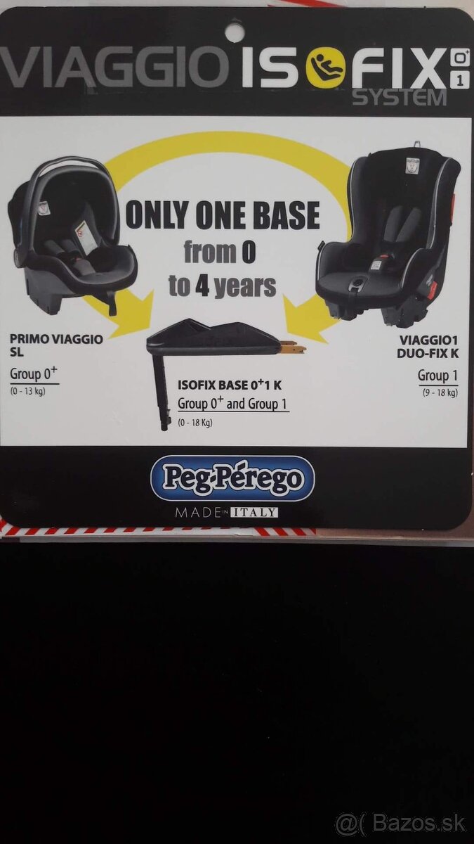Autosedacka Peg Perego 0-18 kg