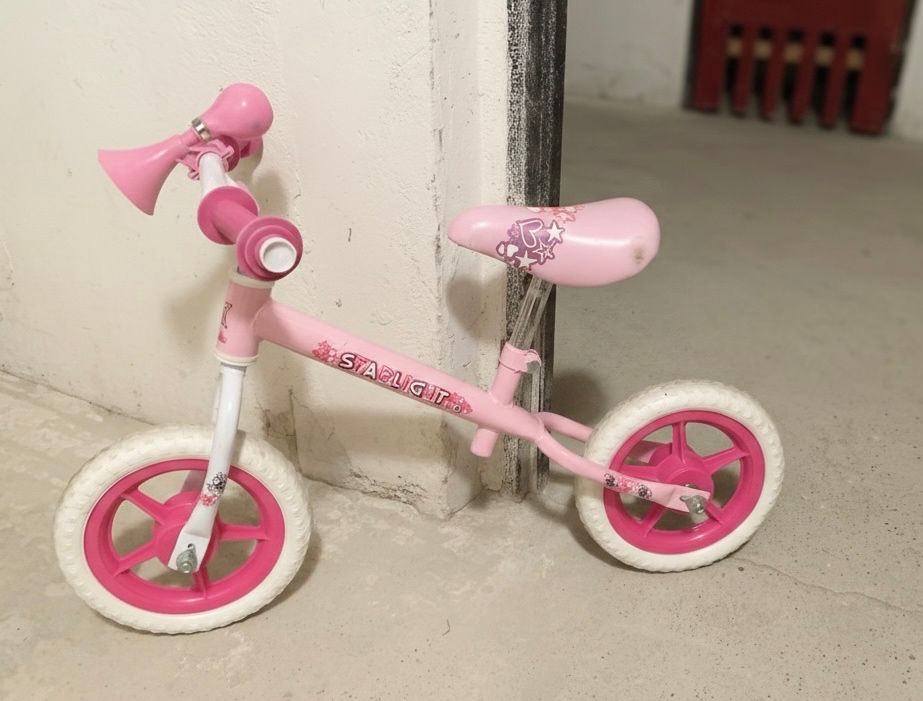 Dievčenské odrážadlo Starlight – ružové