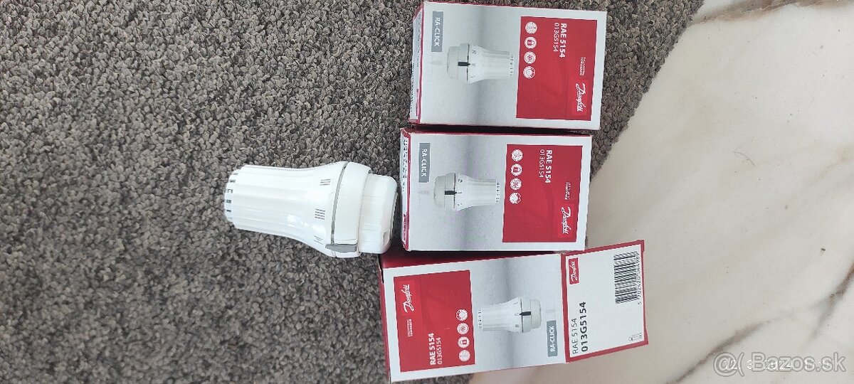 Termostatické hlavice a ventily