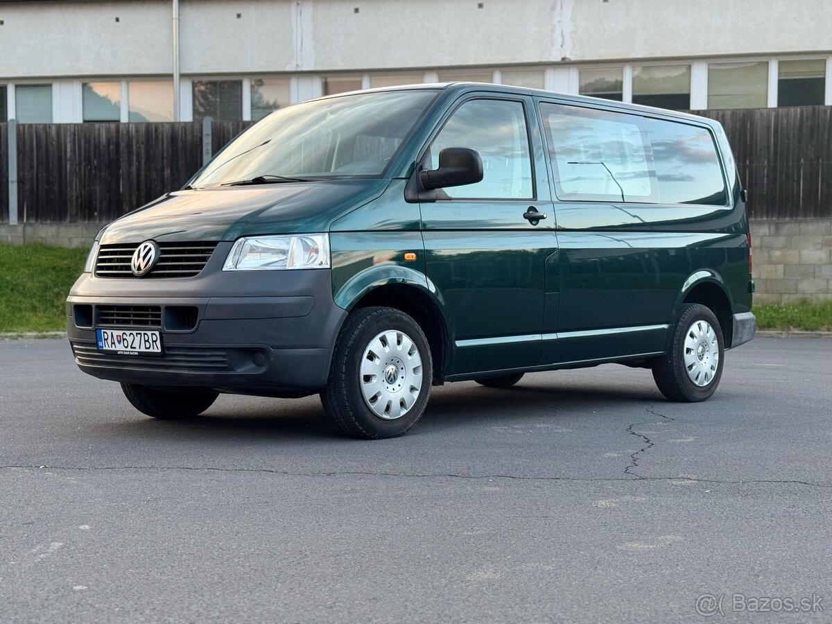 Predám 5 miestnu dodávku Volkswagen Transporter T5 1,9TDI