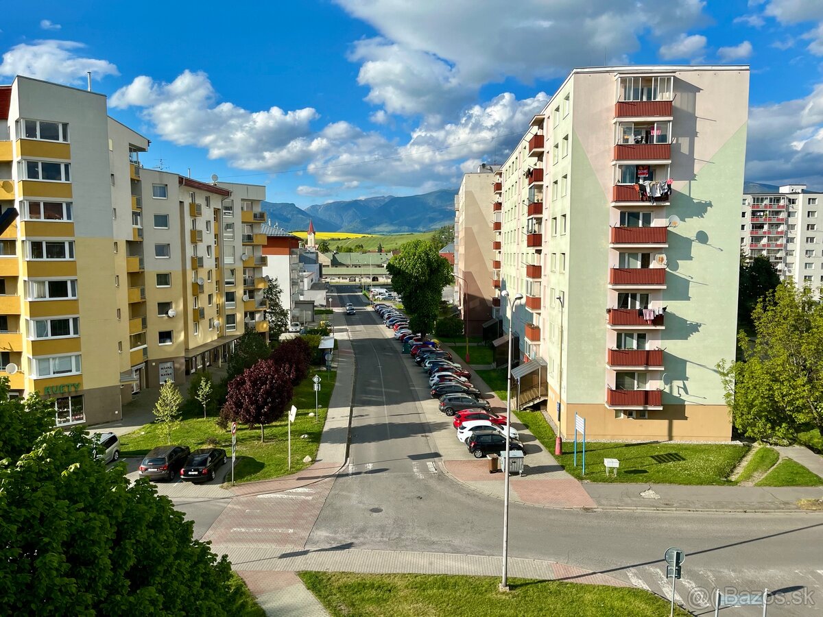 Prenajom 3izbovy byt v blízkosti centra Liptovský Mikuláš