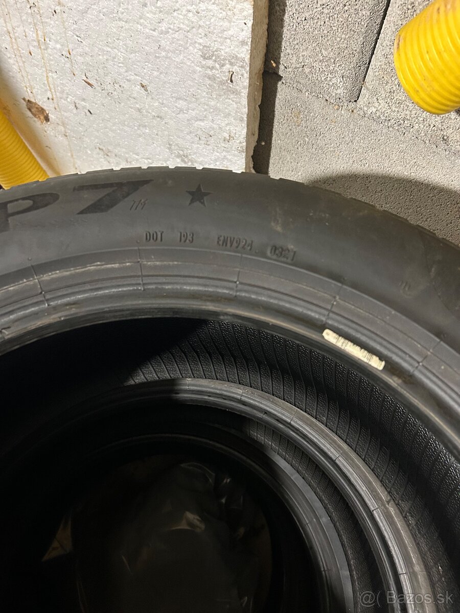 Predám letné pneumatiky 225/55 r17 Pirelli