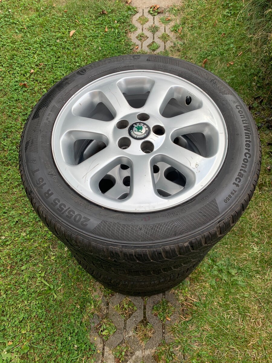 Disky s pneumatikami 5x100 R16