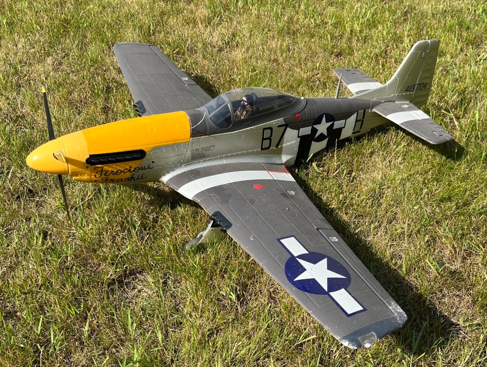 RC model Mustang P-51