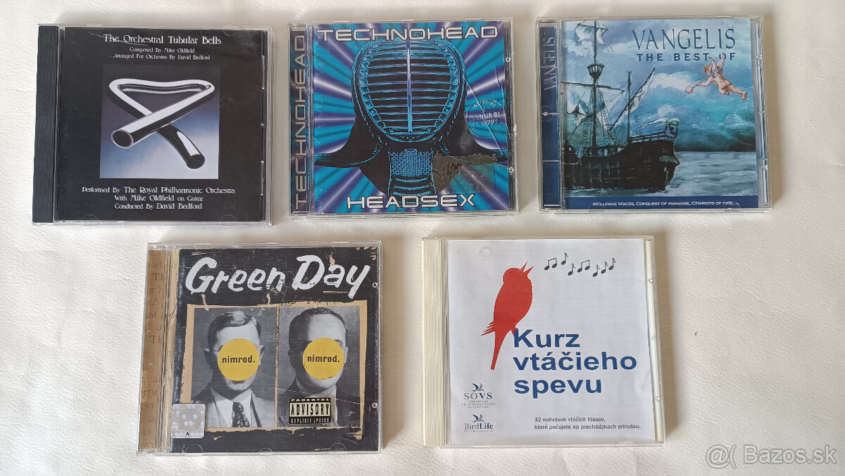 Sada originalnych CD rozne