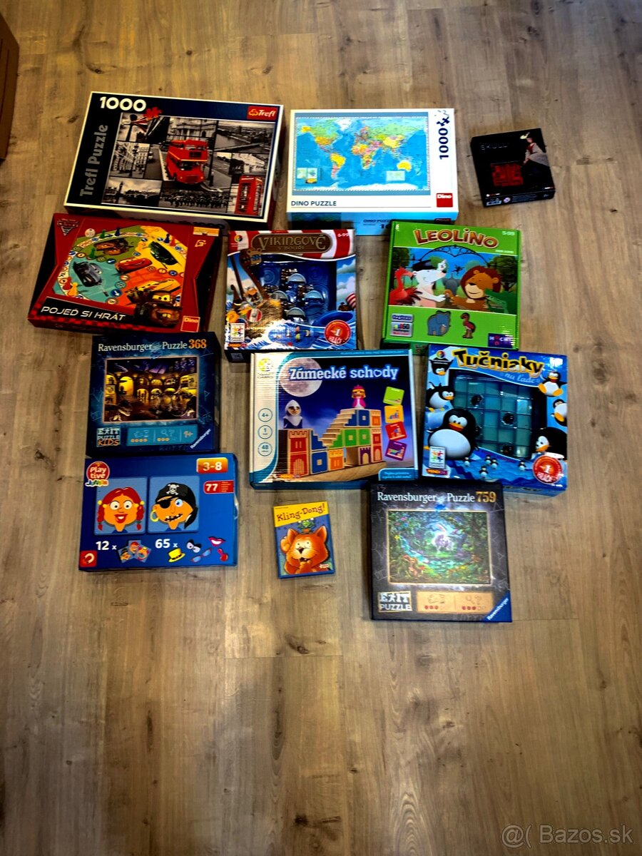 Stolové hry, puzzle