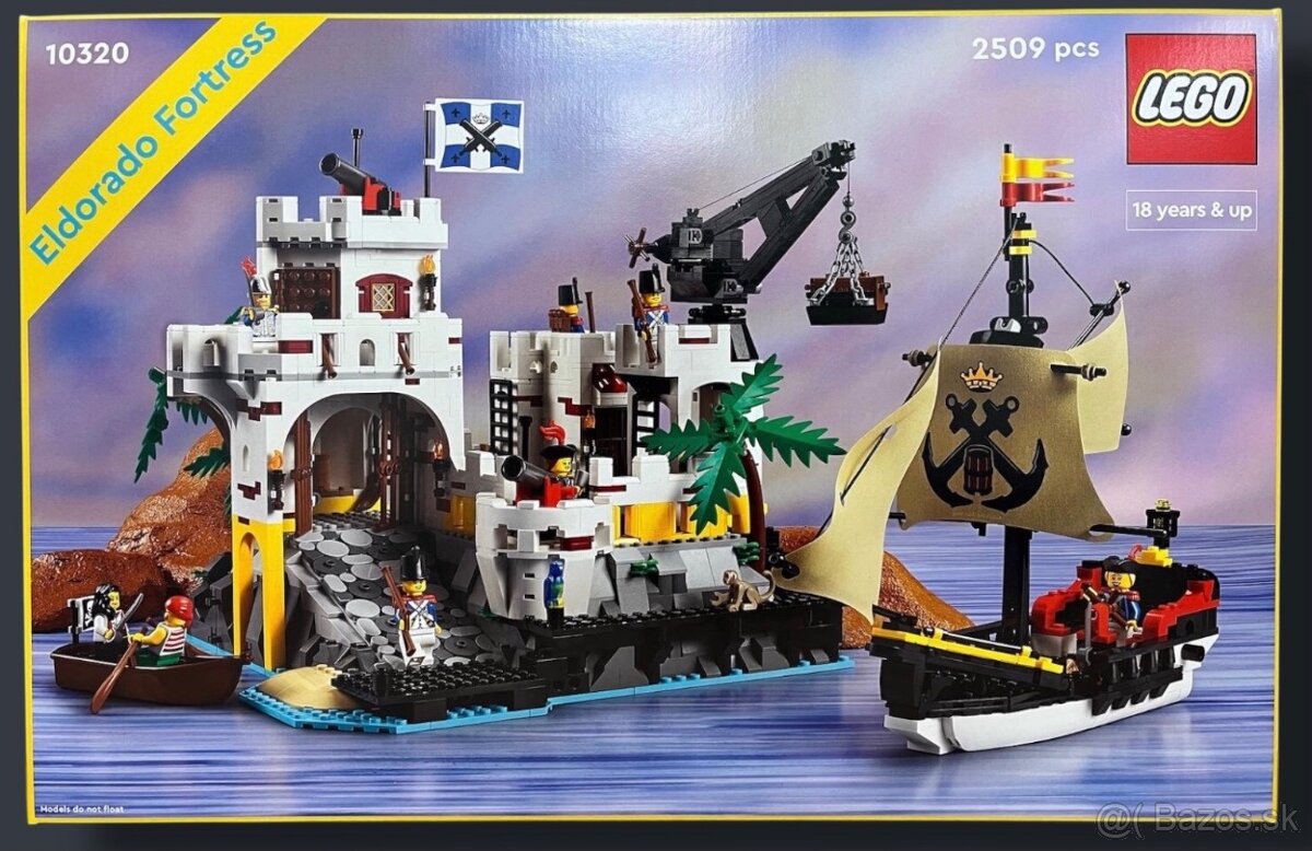 LEGO Icons Eldorado Fortress 10320 – NOVÉ, ZABALENÉ