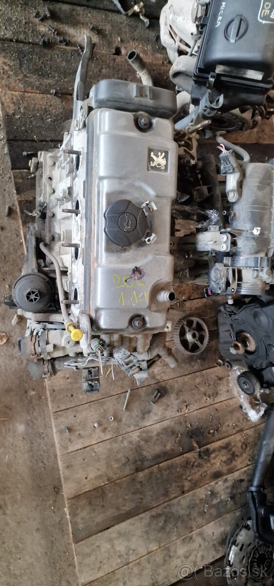 Motor 1.1i peugeot 206