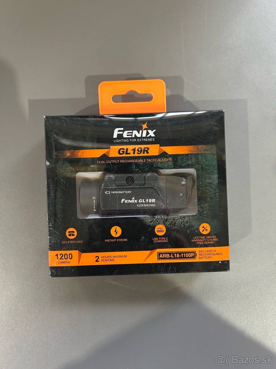 Fenix GL19R + diaľkový spínač