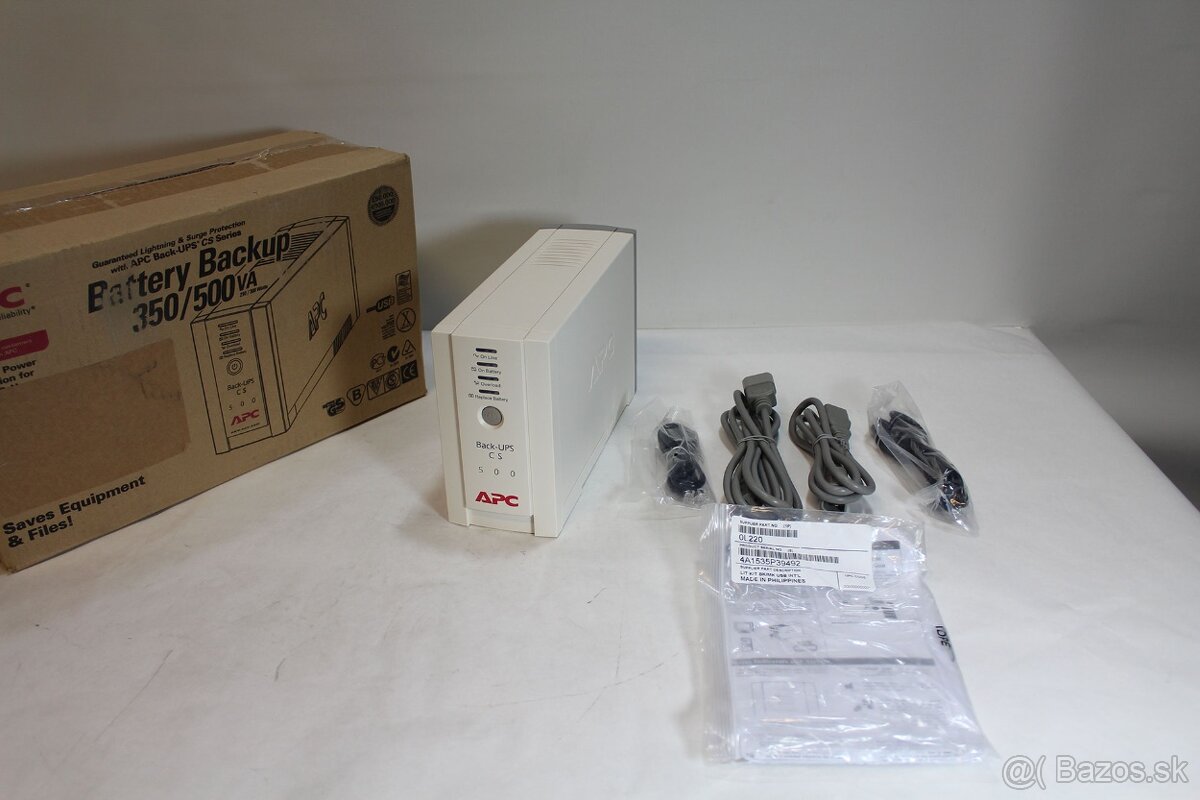 APC Back-UPS CS 350VA USB/Serial