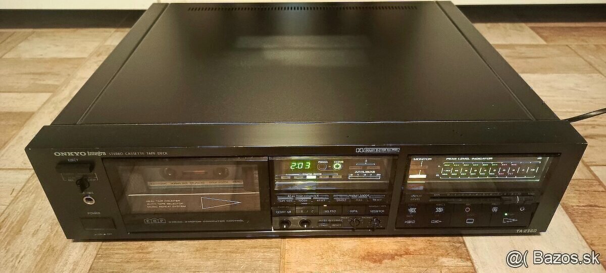 ONKYO Integra TA-2360 +12.Kazety grátis.❤️🎧👍