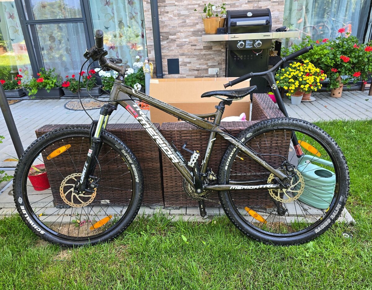 Merida MTB / kolesá 26,rám 17" / XT /RockShox