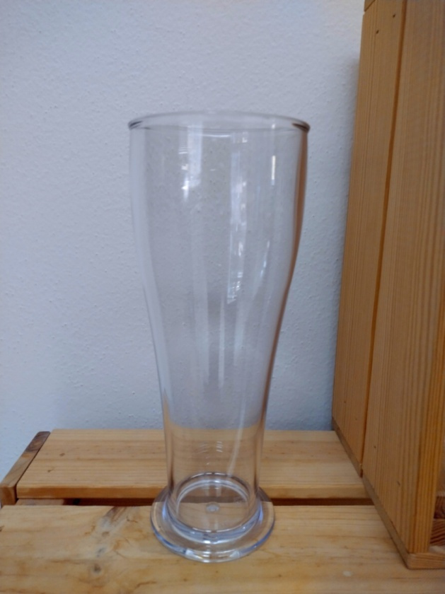 6x NOVY pivný pohár 0,5l, plast SAN