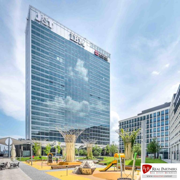 REB sk.ponúka na prenájom kancelárie,119 m2,Tower 115, BA I