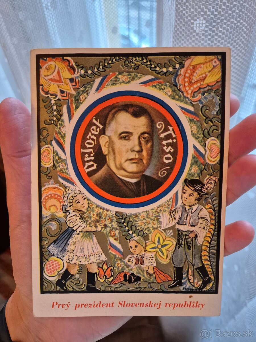 Pohľadnica- Jozef Tiso