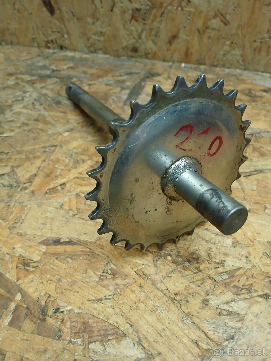 Babetta 210 hriadeľ šľapadiel