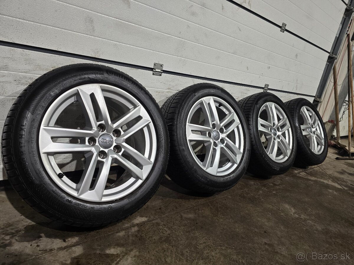 Zimná Sada AUDI A4 B8, B9+Continental 225/50 R17