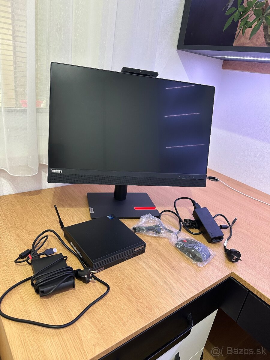 Lenovo ThinkCentre M80q Gen 4 + TIO24 Gen 4