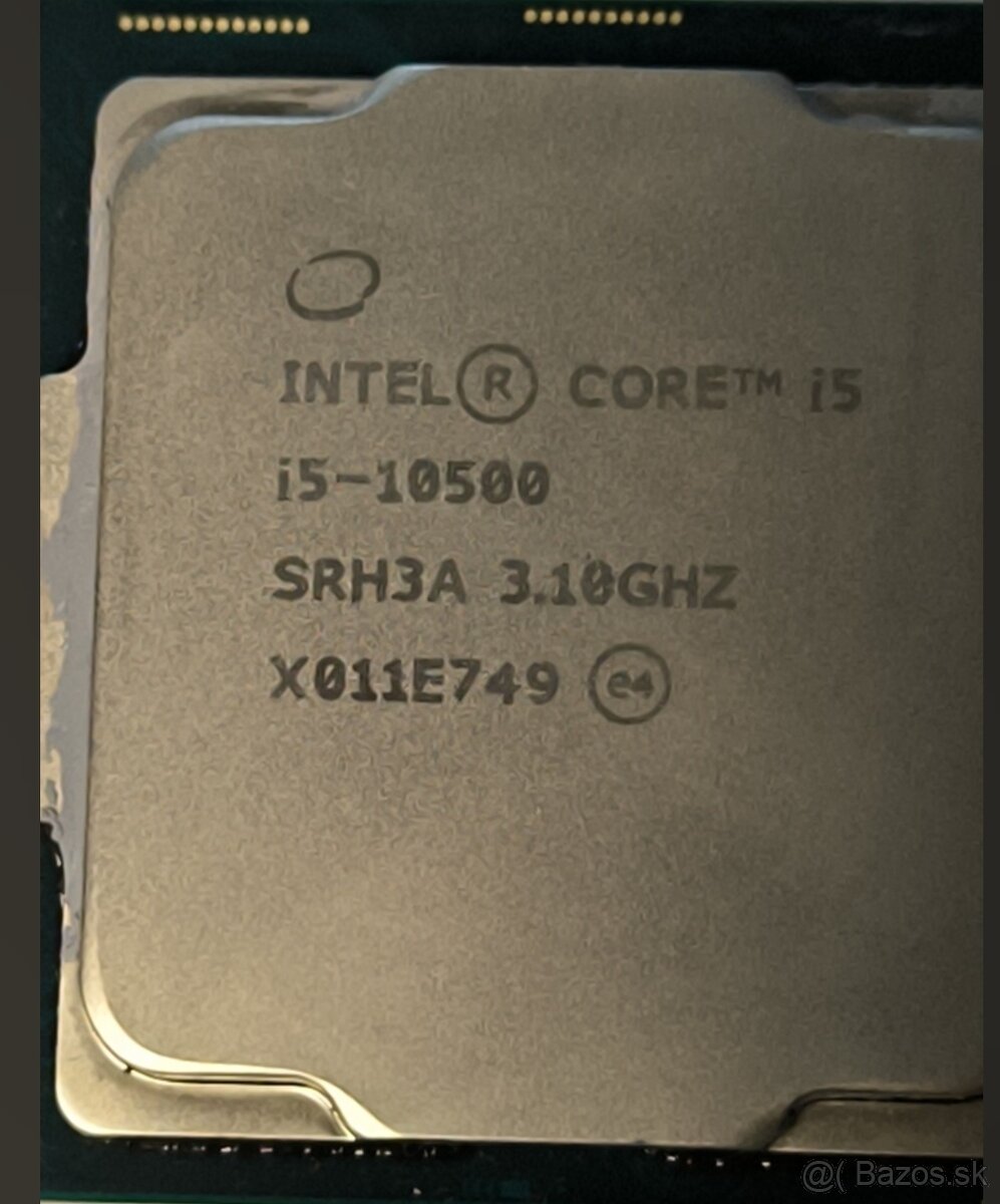 Intel Core i5-10500 (Socket LGA 1200, 6C/12T, UHD 630)