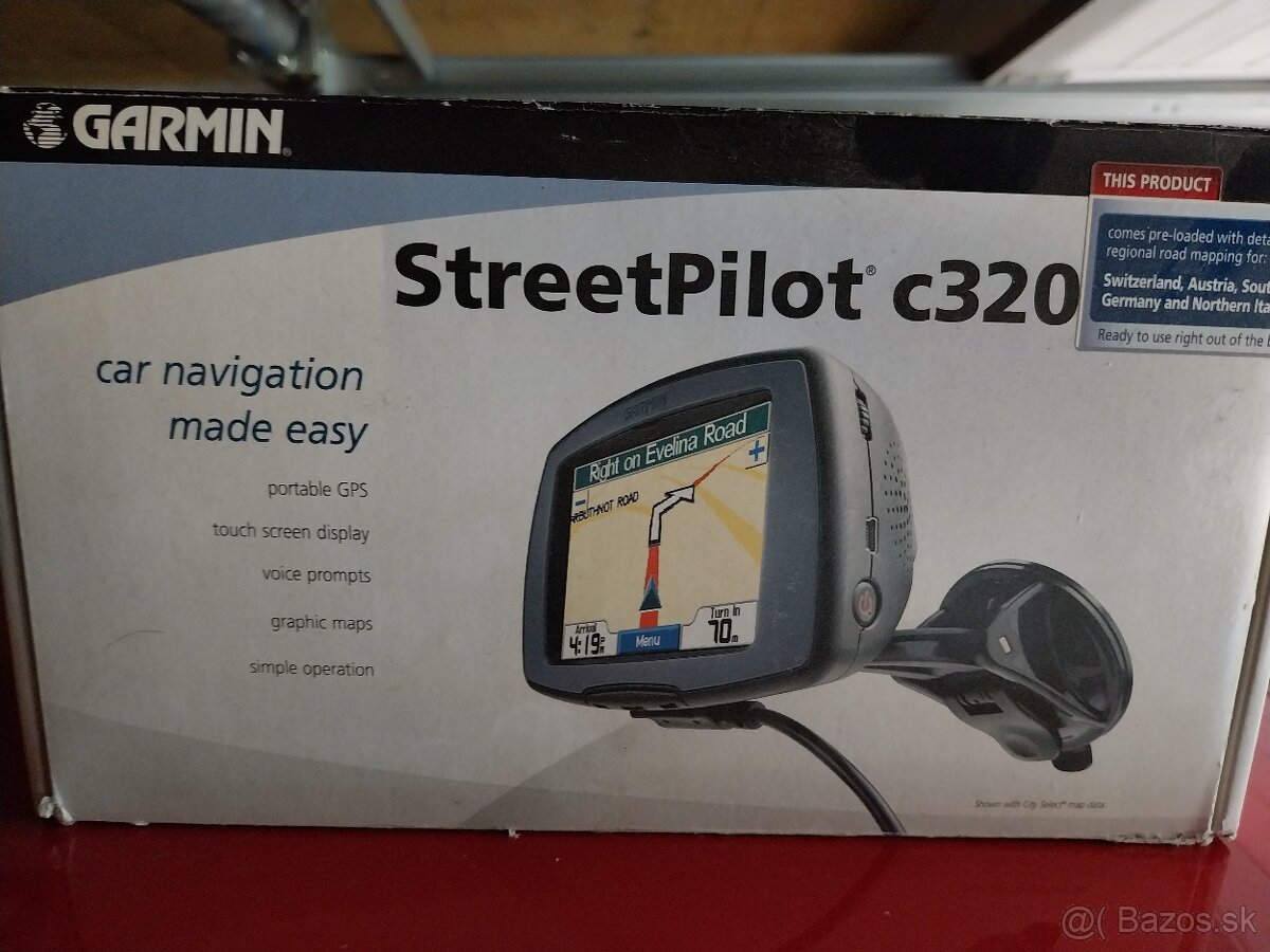 Garmin StreetPilot c320 GPS navigácia