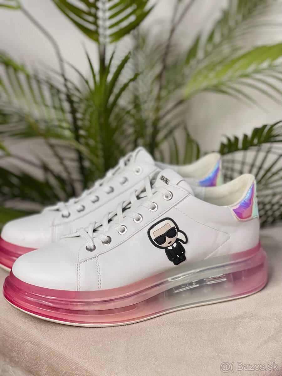 Kožené sneakersy Karl Lagerfeld Kapri Kushion KL62689-01I