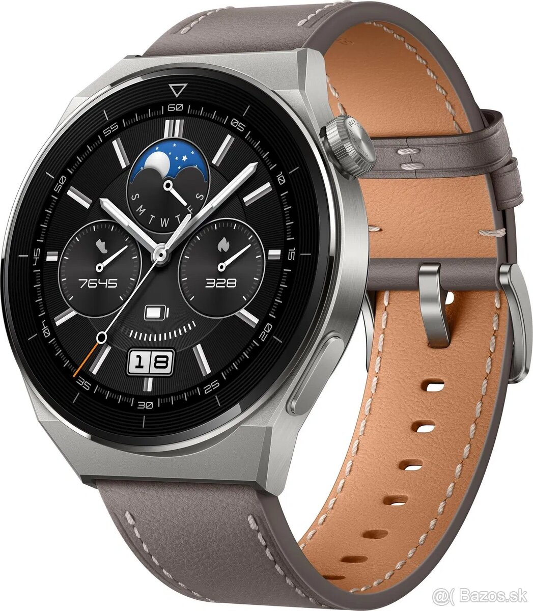🔹 Predám Huawei Watch GT 3 Pro 46mm – štýlové smart hodinky