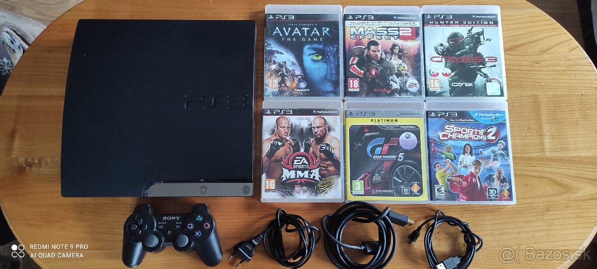 Ps3 slim 320gb+hry