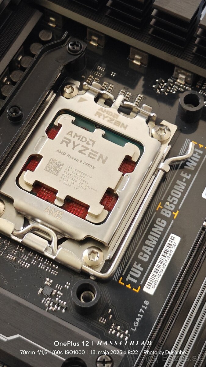 Ryzen 9 7950X (delid), 32GB DDR5, 512GB NVMe – bez GPU