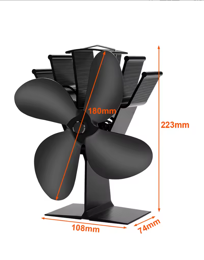 Predám tepelný ventilátor na pec/krb