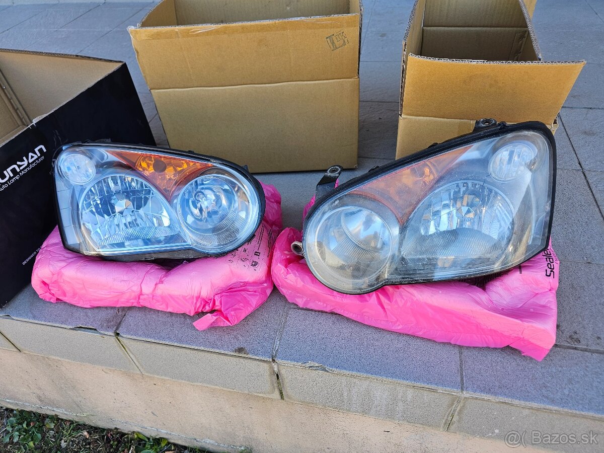 Subaru impreza 2003 predne svetla kridlo volant