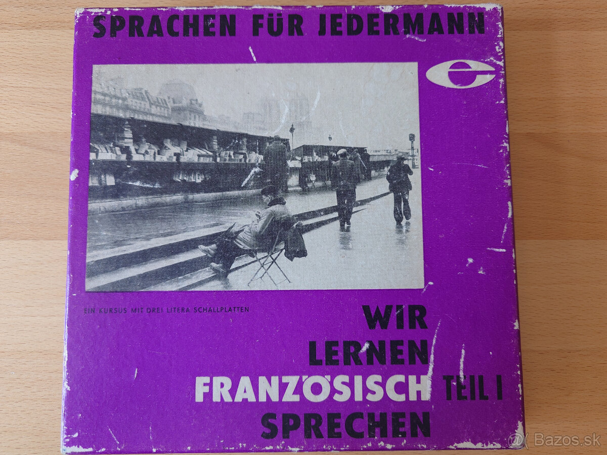 Vinylové platne - Wir lernen französisch sprechen Teil 1